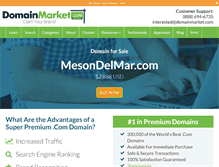 Tablet Screenshot of mesondelmar.com